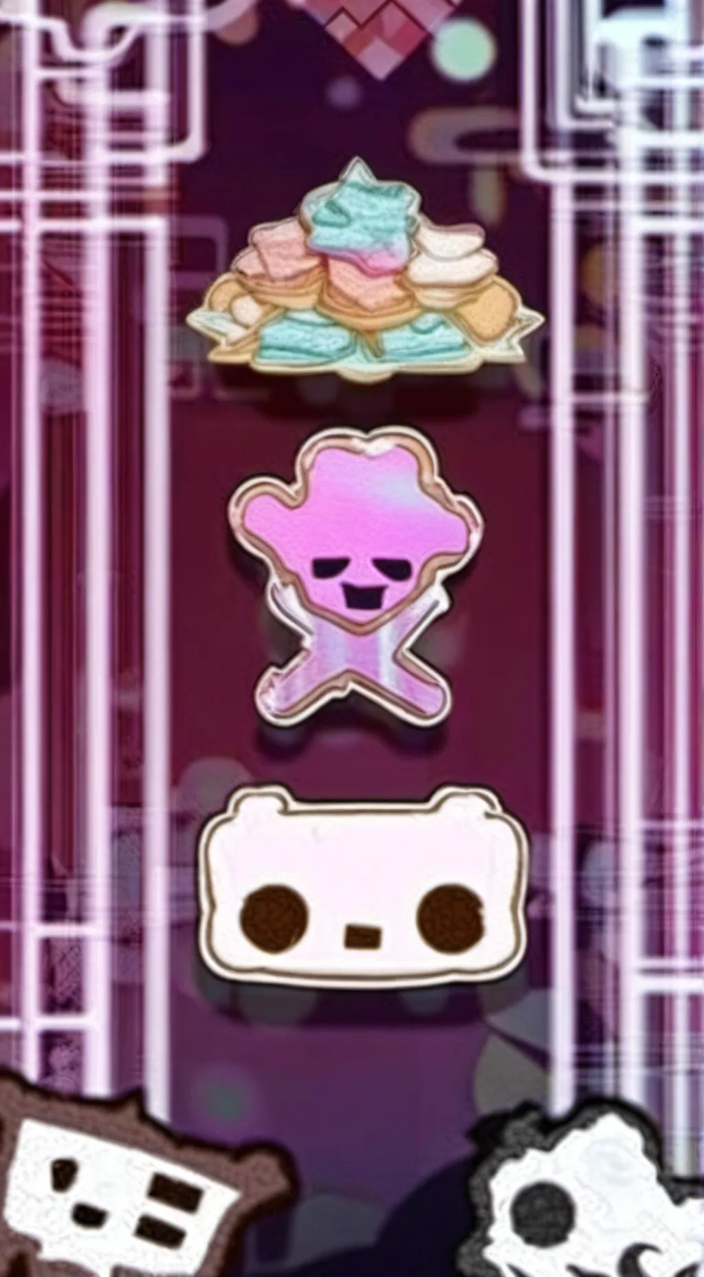 ai character: Thicc Sugar cookie background