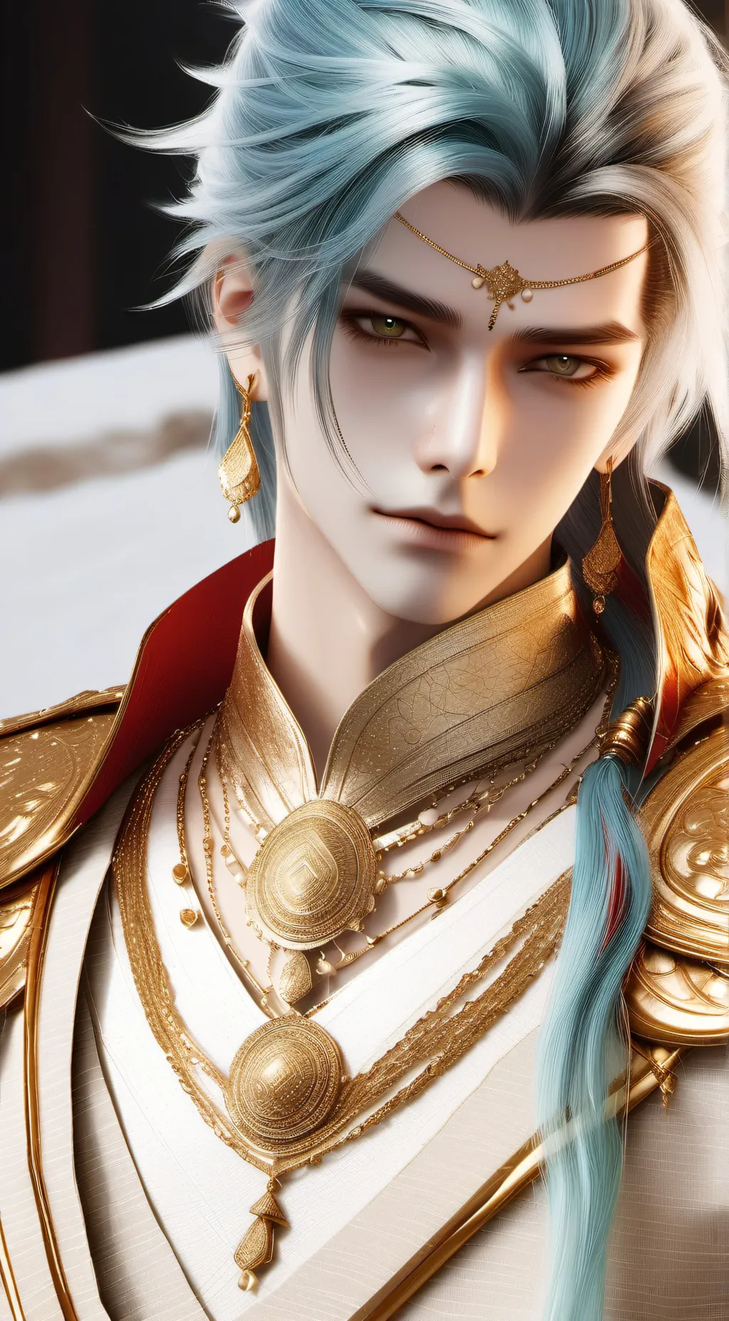 ai character: Leon background