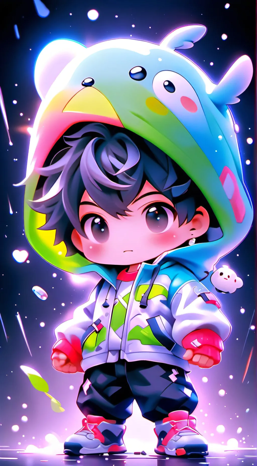 ai character: Tommy  background