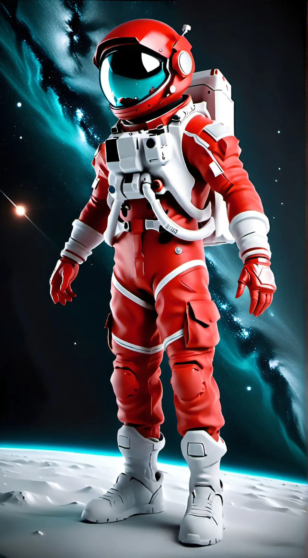 ai character: red among us background