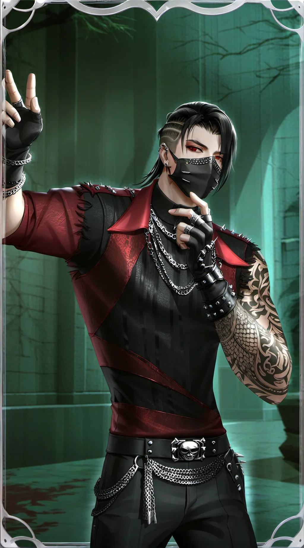 ai character: Kain Yamazaki background