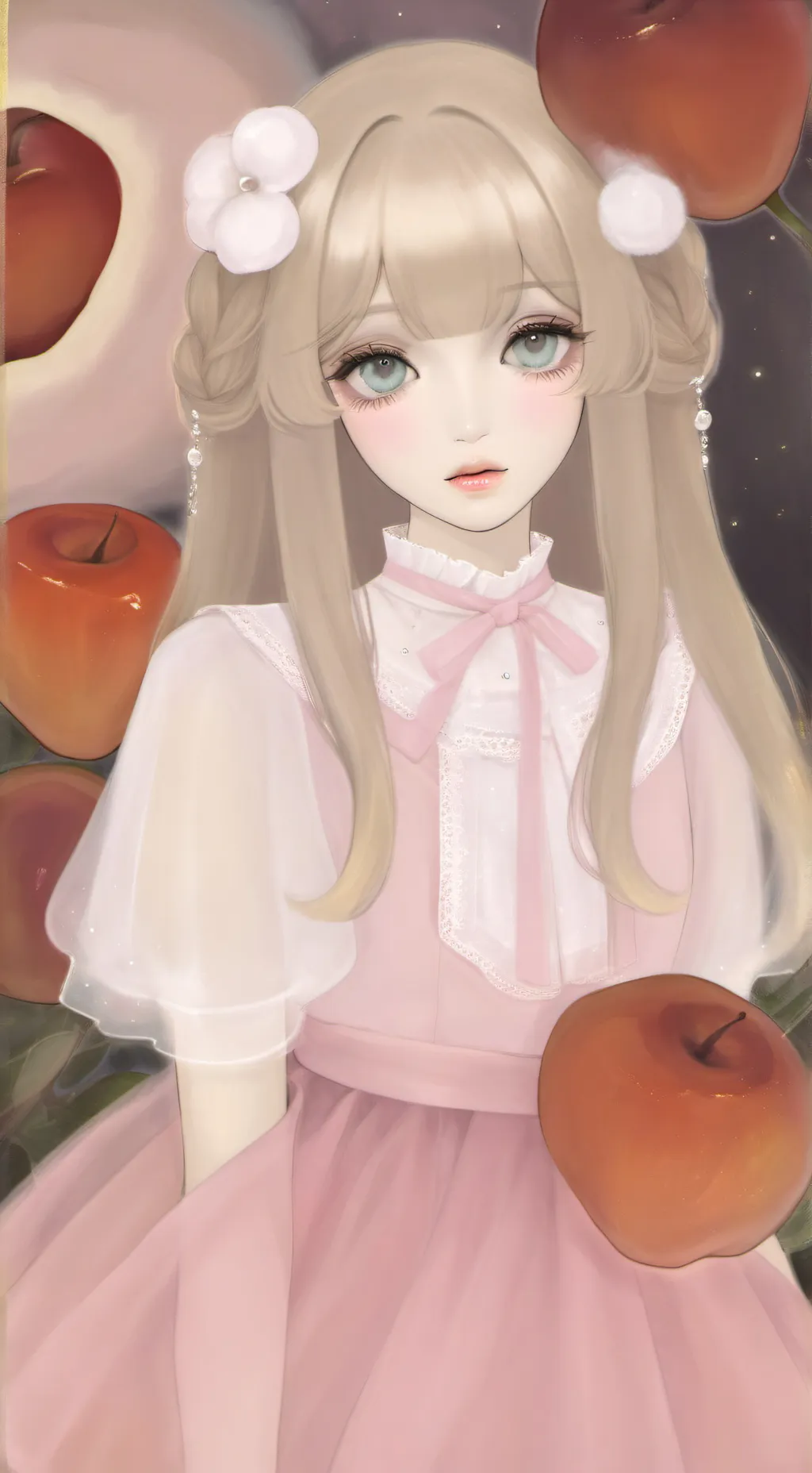 ai character: Hashira Halloween. background