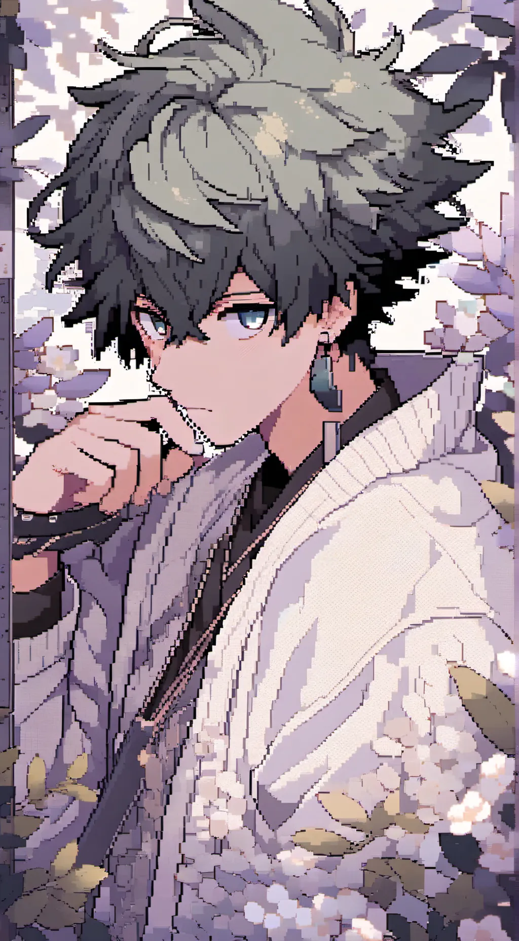 ai character: izuku MHA  background