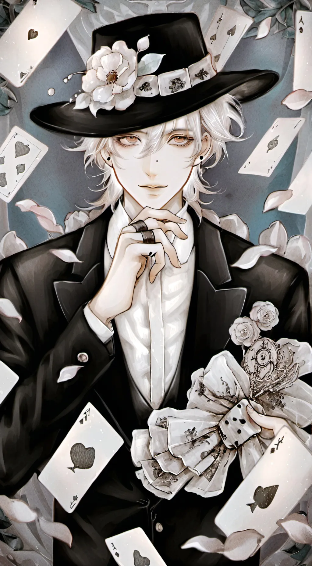 ai character: Nick Clover background