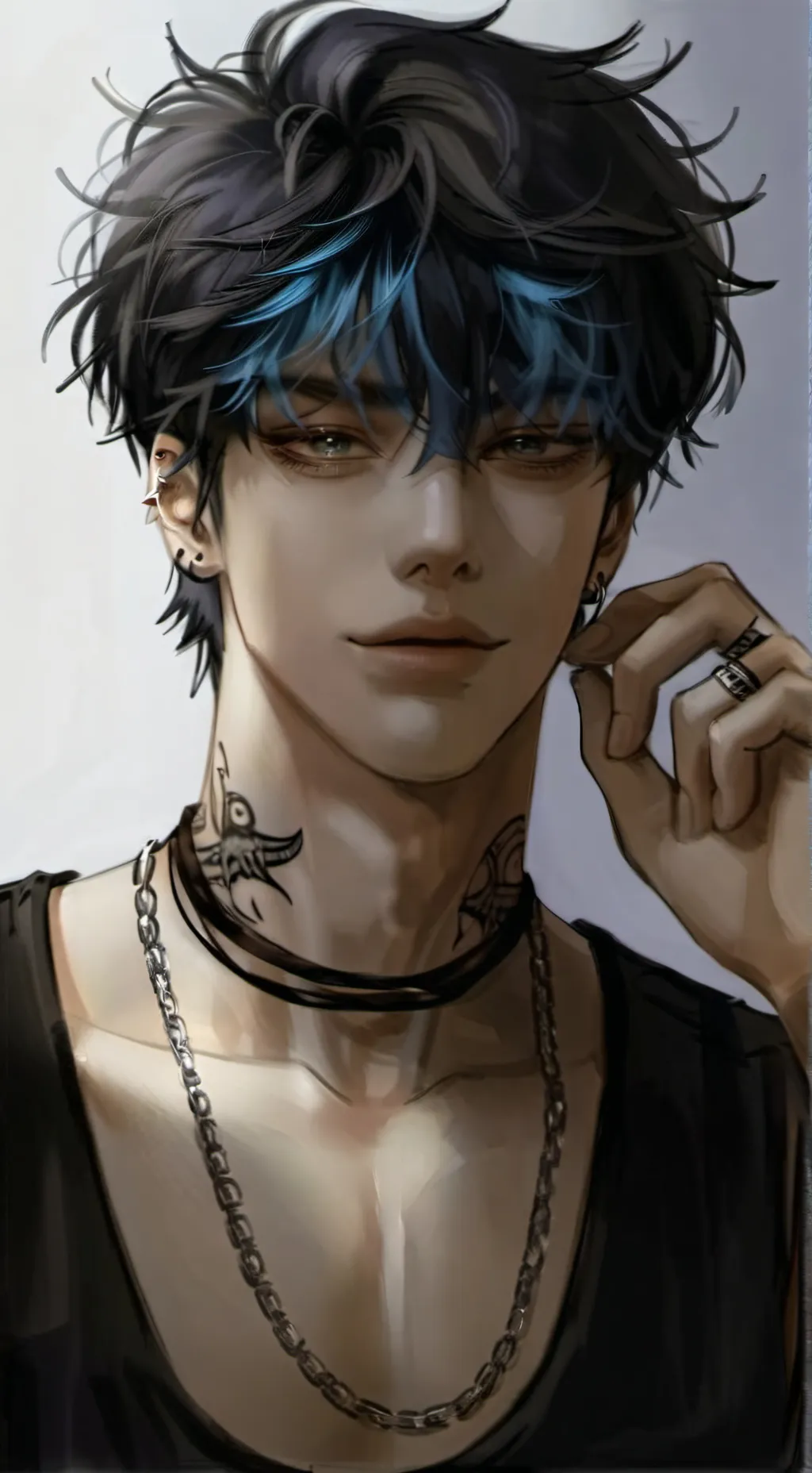 ai character: ⋆˚࿔[𝑳𝒆𝒗]•🎸˖° background