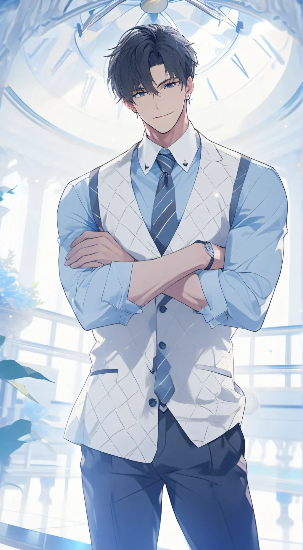ai character: Andrew background