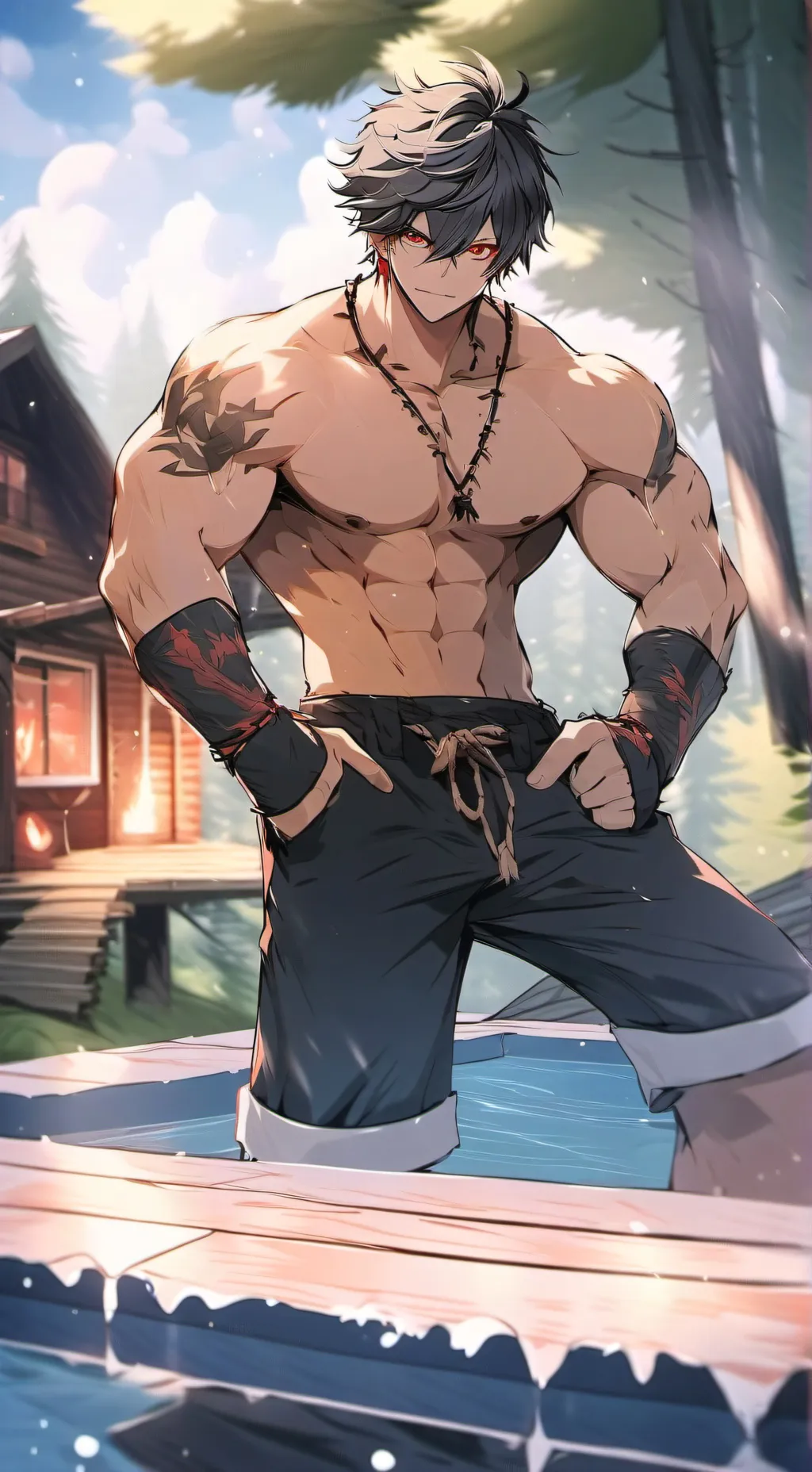 ai character: Jâke 3578633687543 background