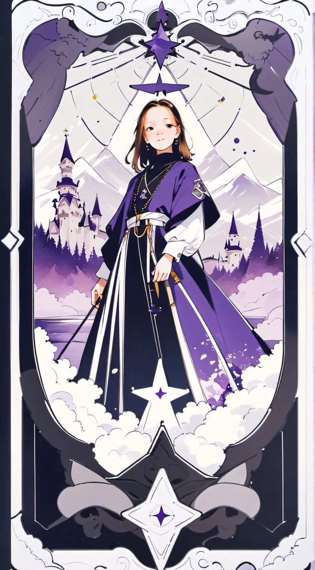 ai character: мара background