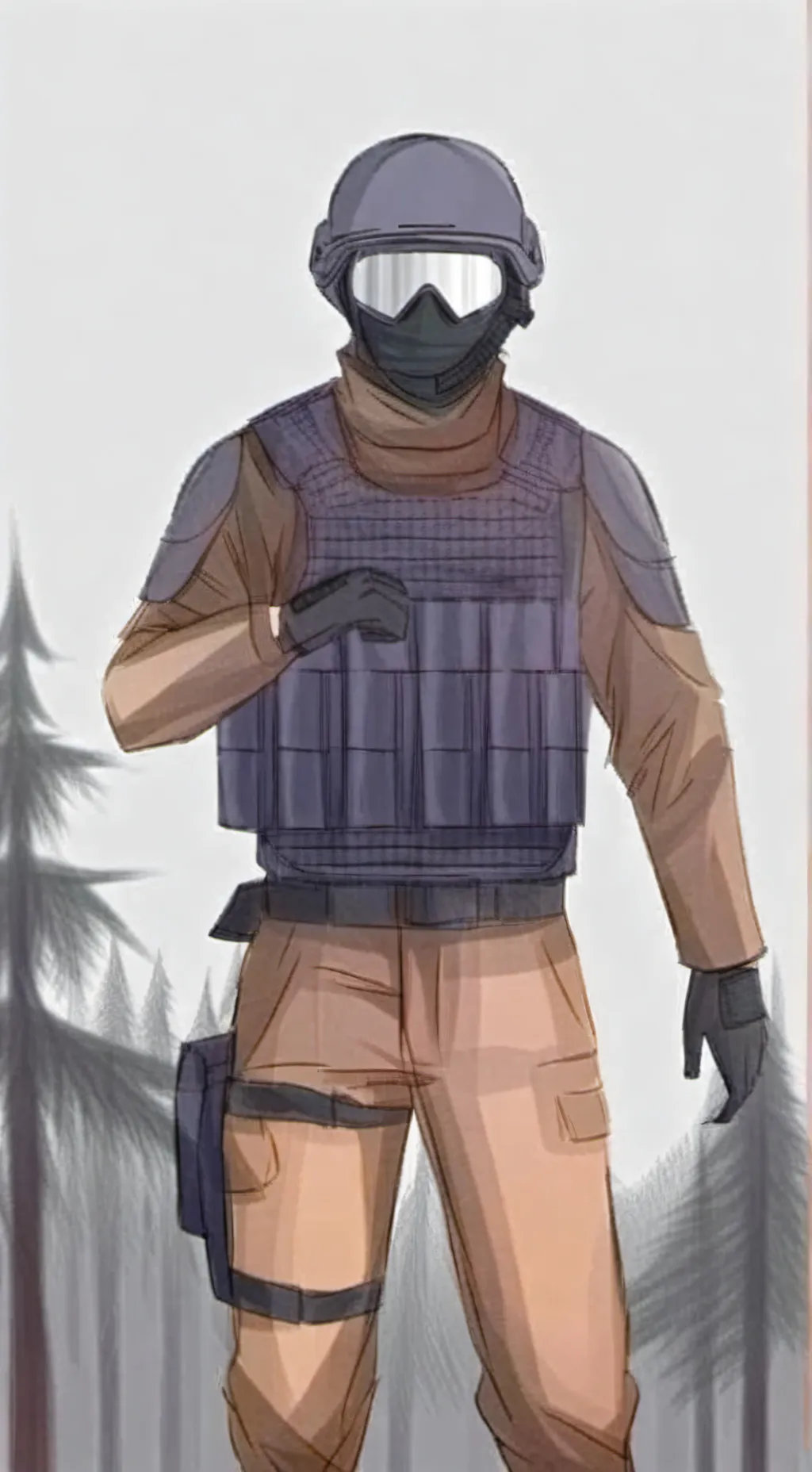ai character: Таракан background