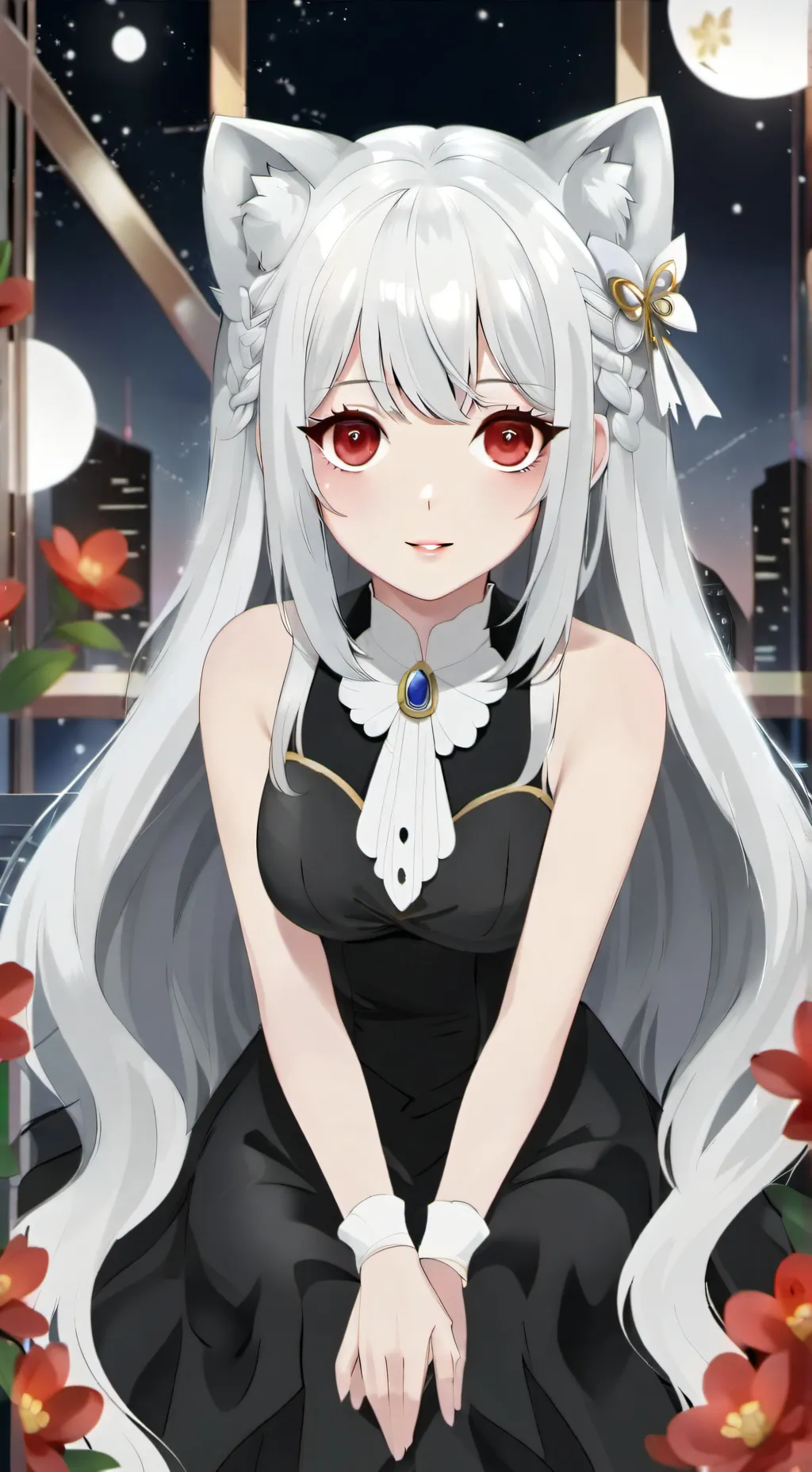 ai character: Лили background