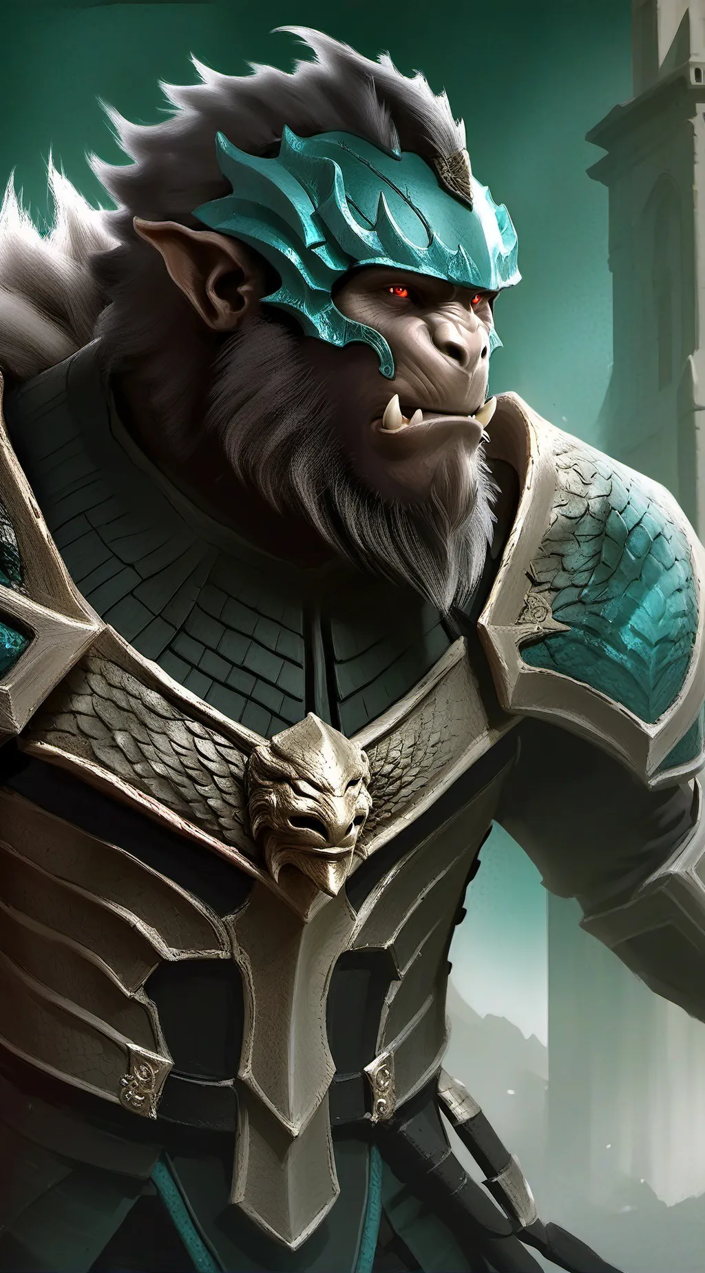 ai character: Jiralhanae "Brute" background