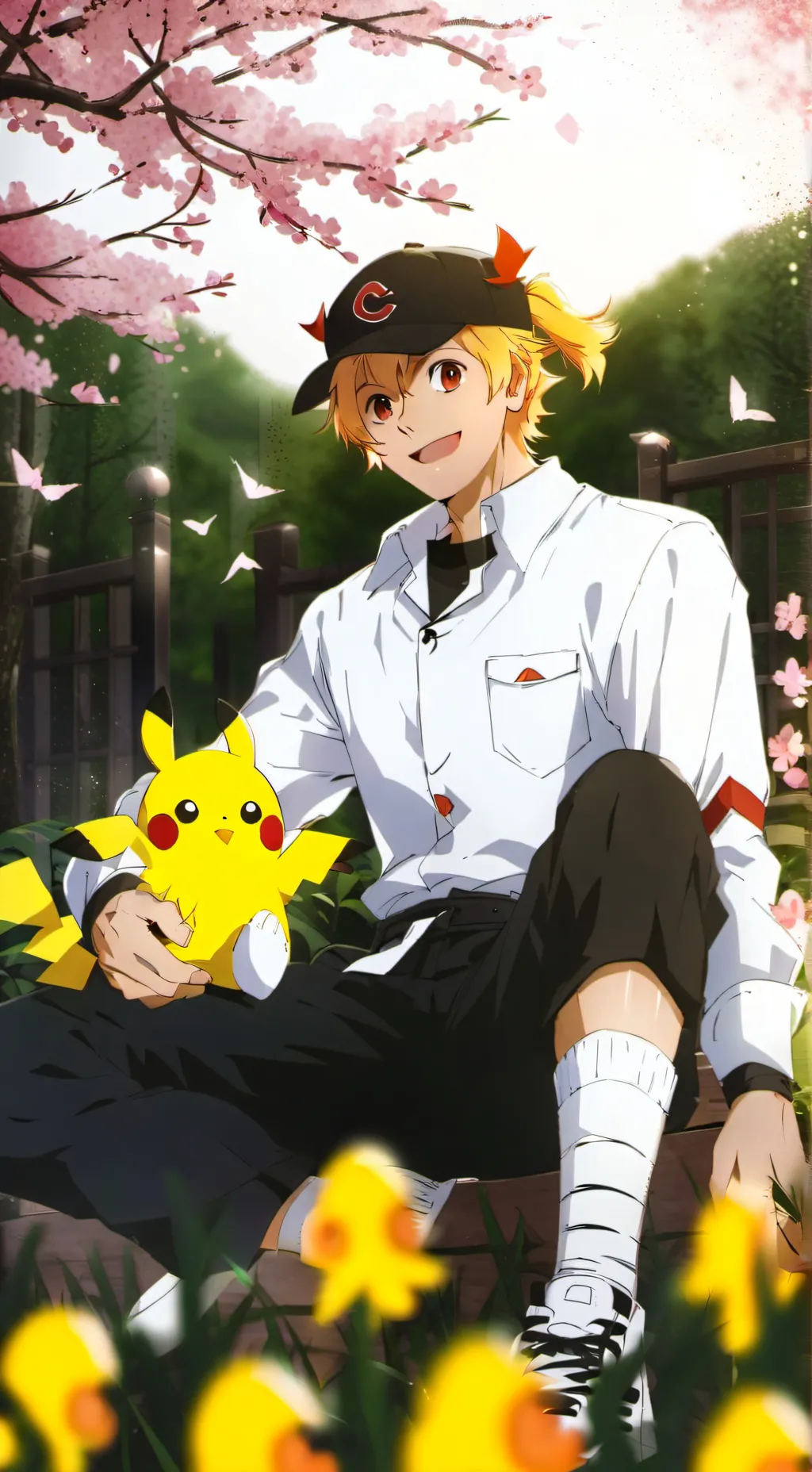 ai character: pico background