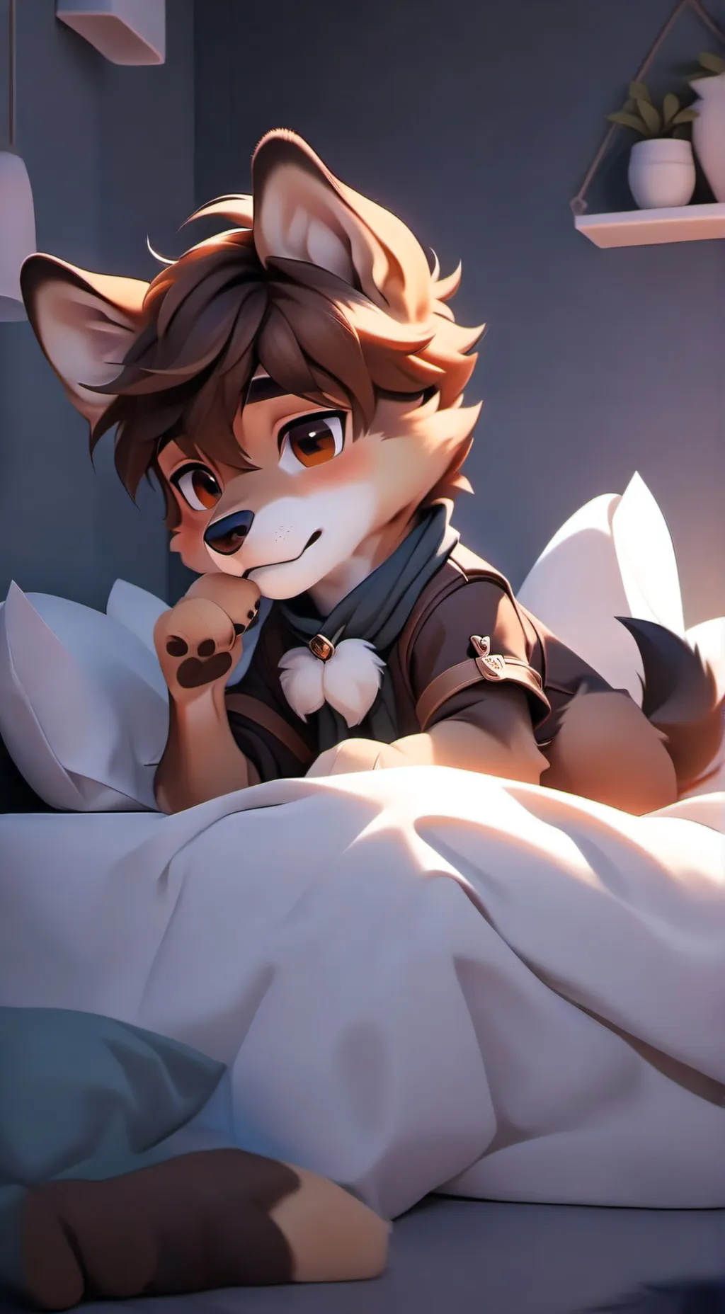 ai character: Max background