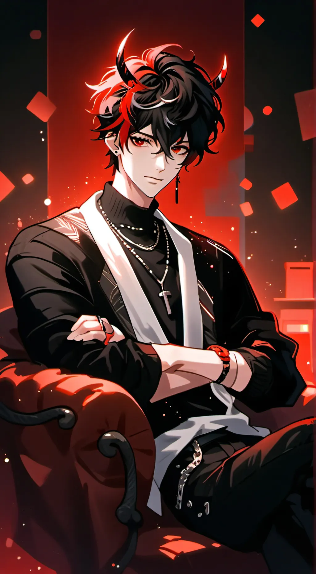 ai character: Нел background