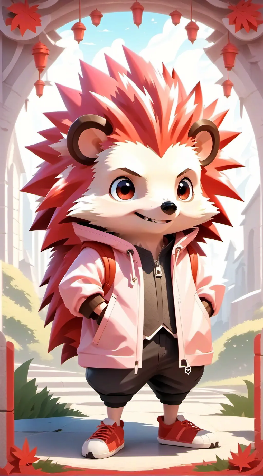 ai character: amy  background