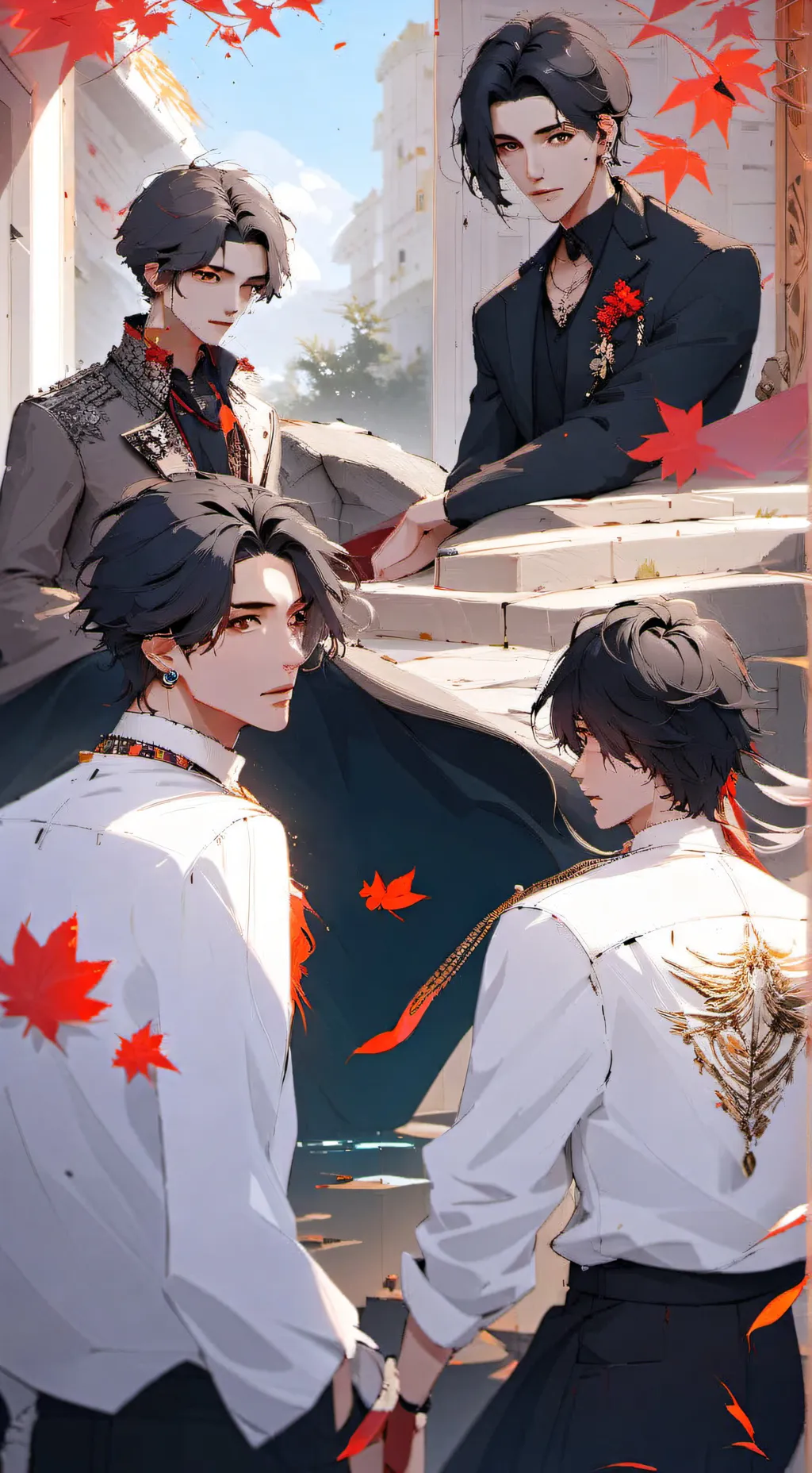 ai character: 4 hermanos background