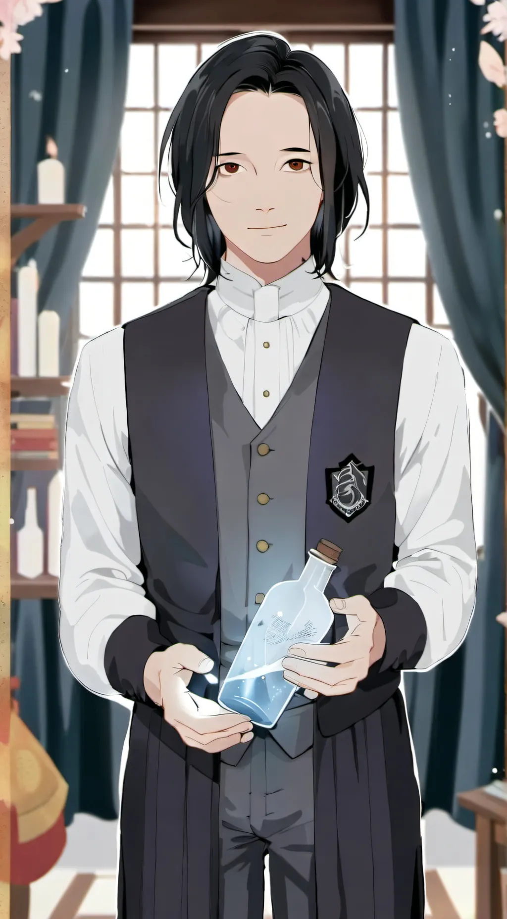 ai character: Severus little sis background