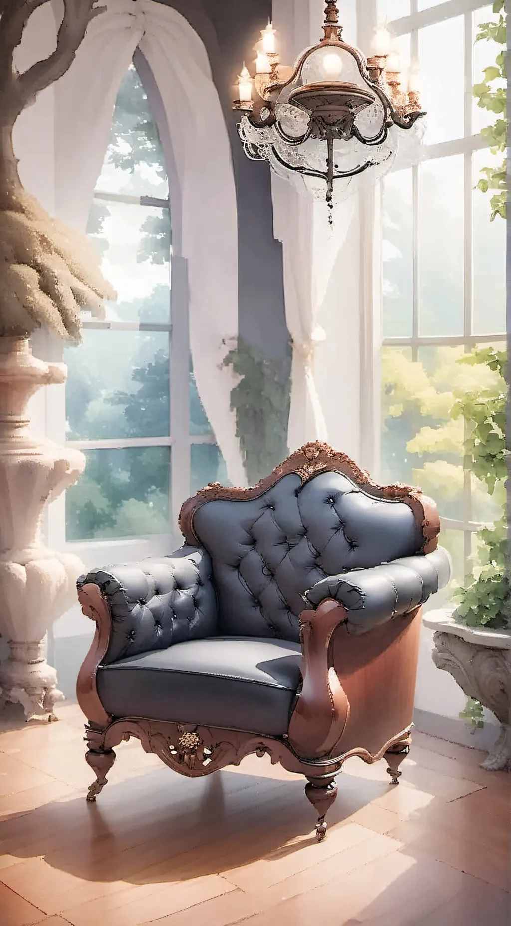 ai character: girlfriend  background