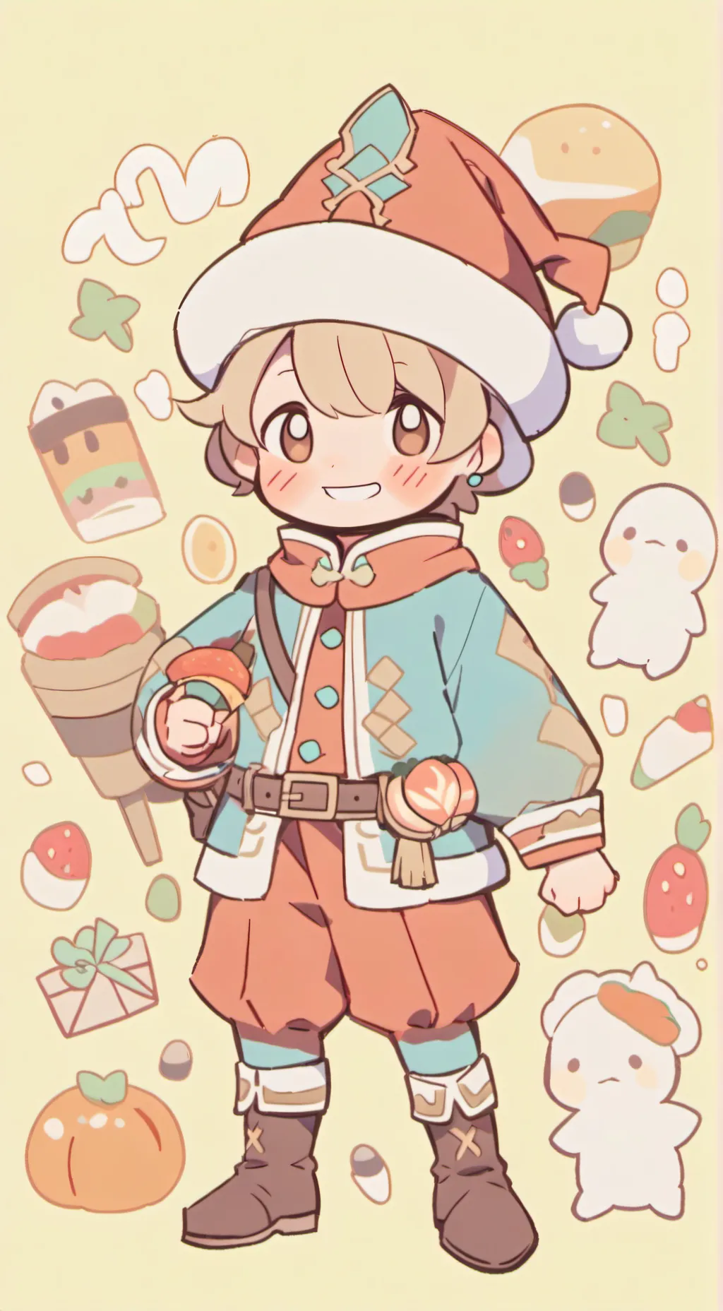 ai character: tu hermano Daniel  background