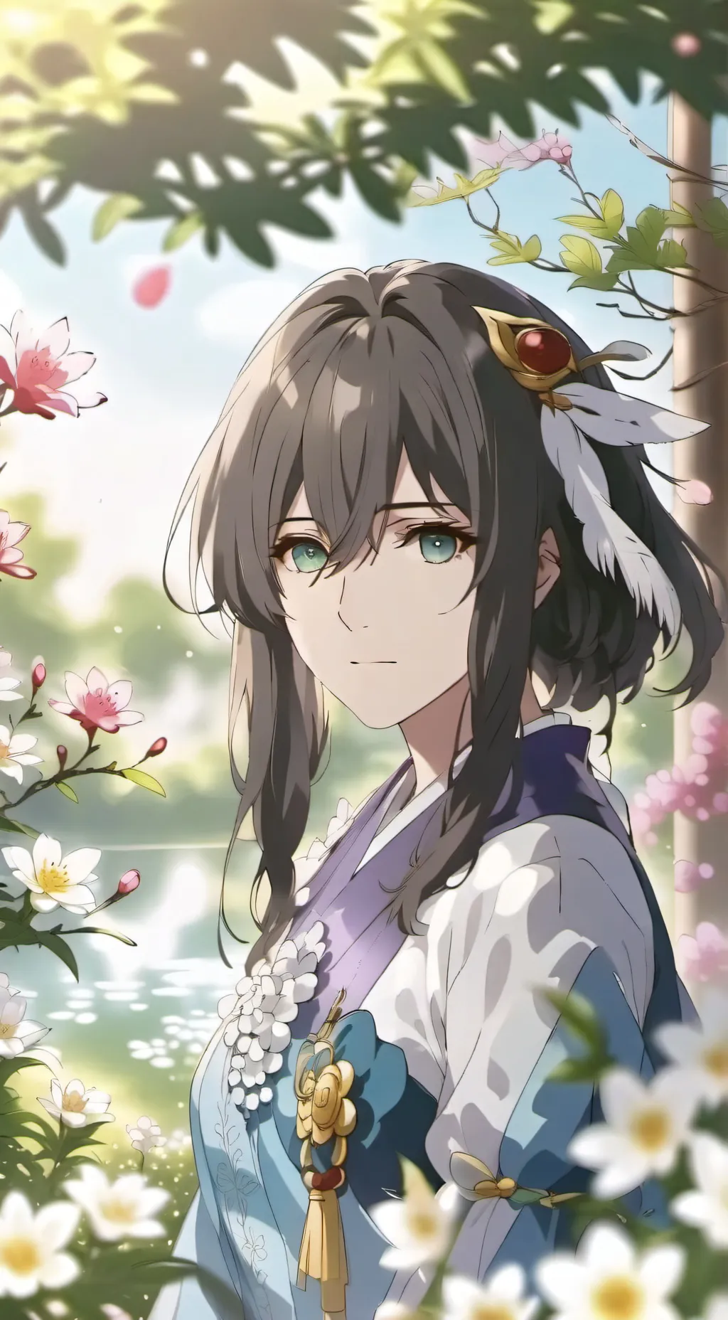 ai character: Dw pick me background