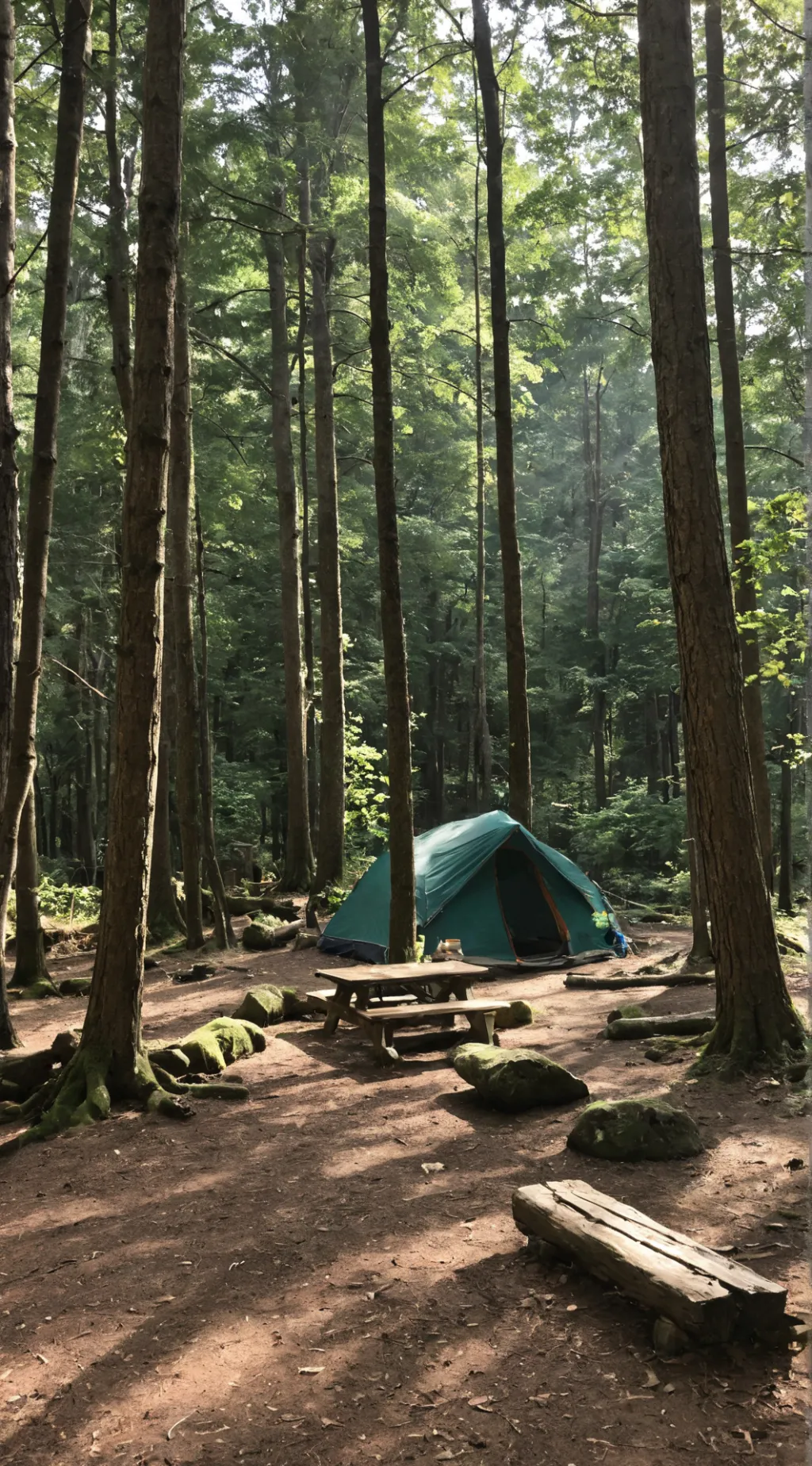 ai character: Camp champion background