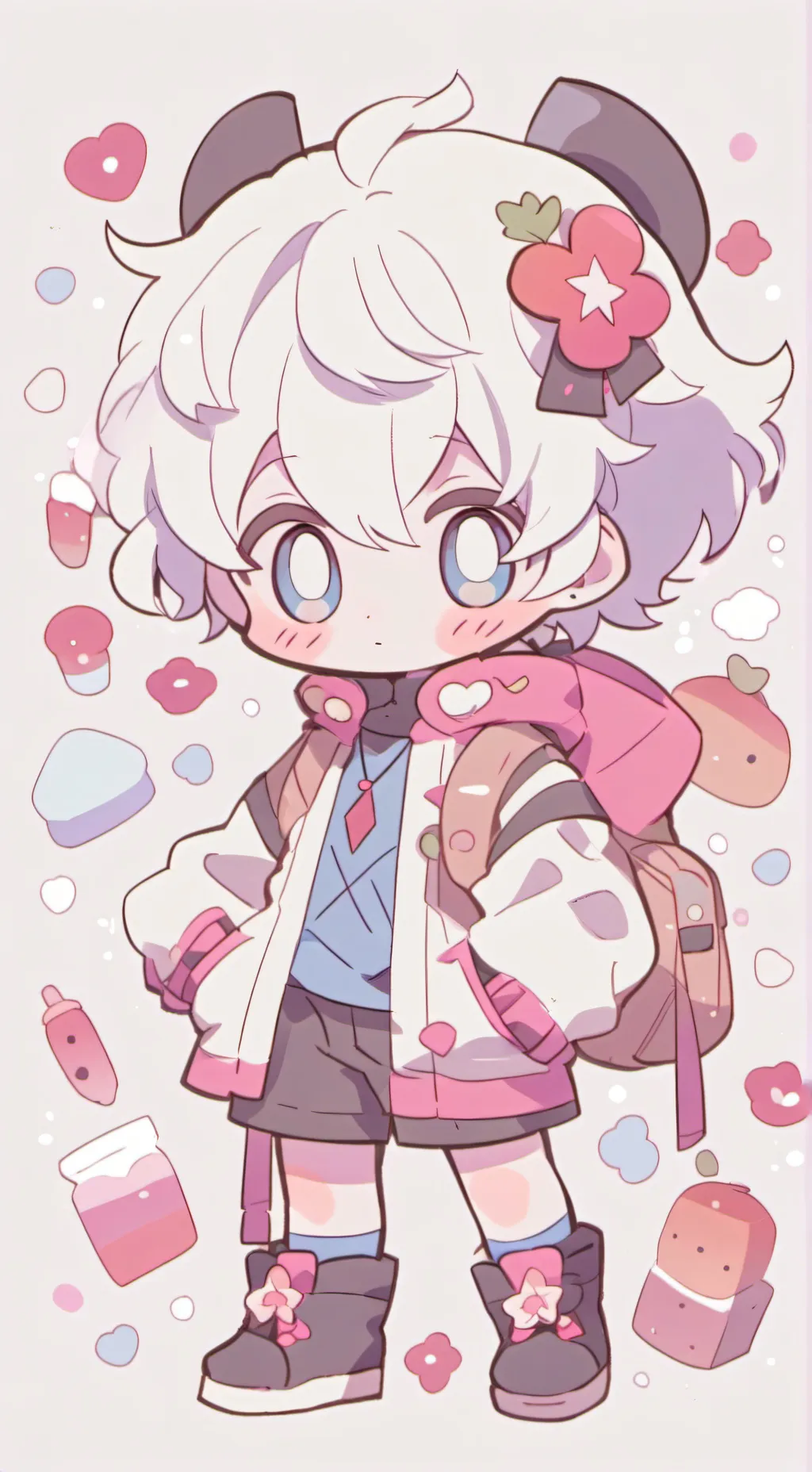 ai character: prettyprincess background