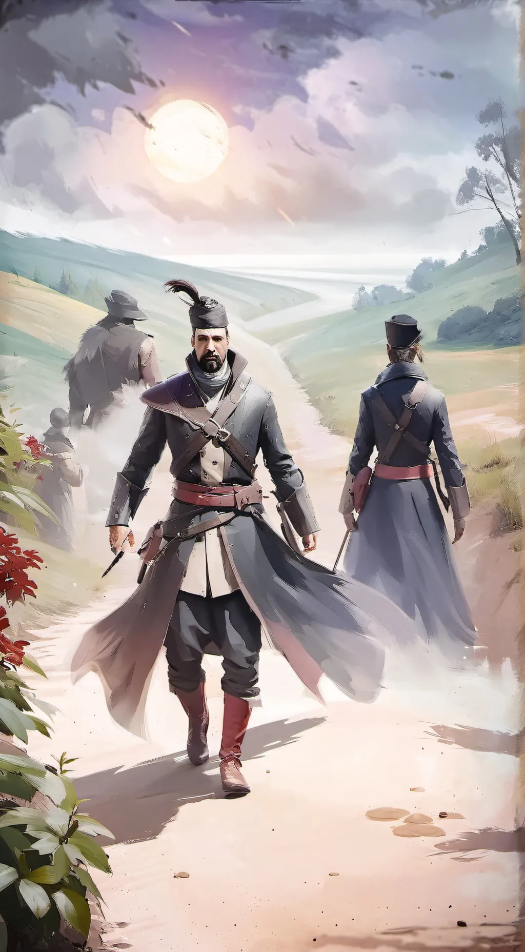 ai character: мент background