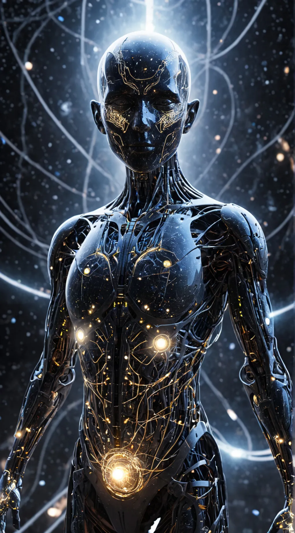 ai character: Code 224135 background