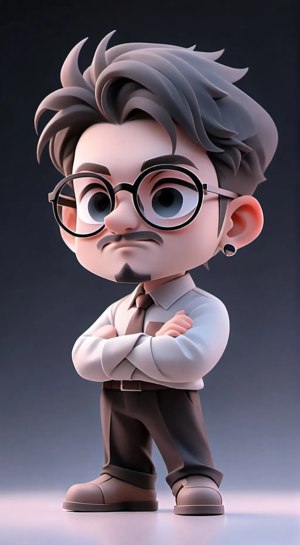 ai character: A CARING DAD background