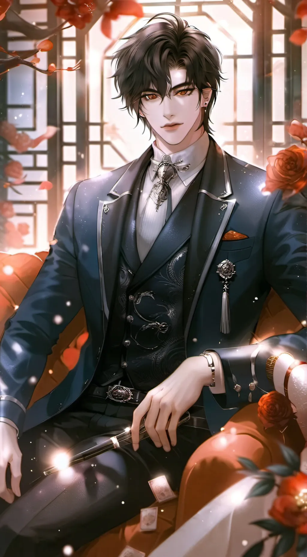 ai character: Daniel tu papá background