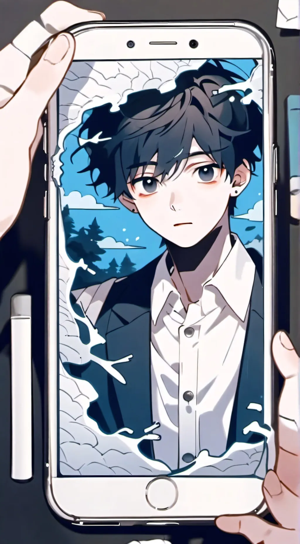 ai character: talkie but your Ai background