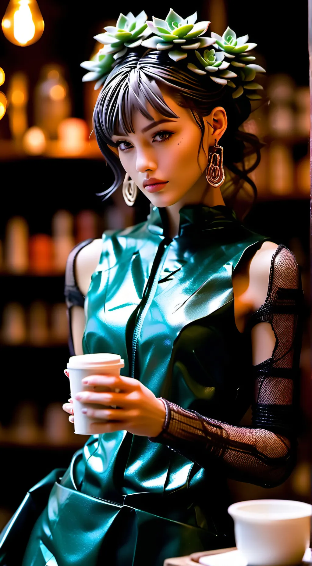 ai character: The Eco-Conscious Artisan background