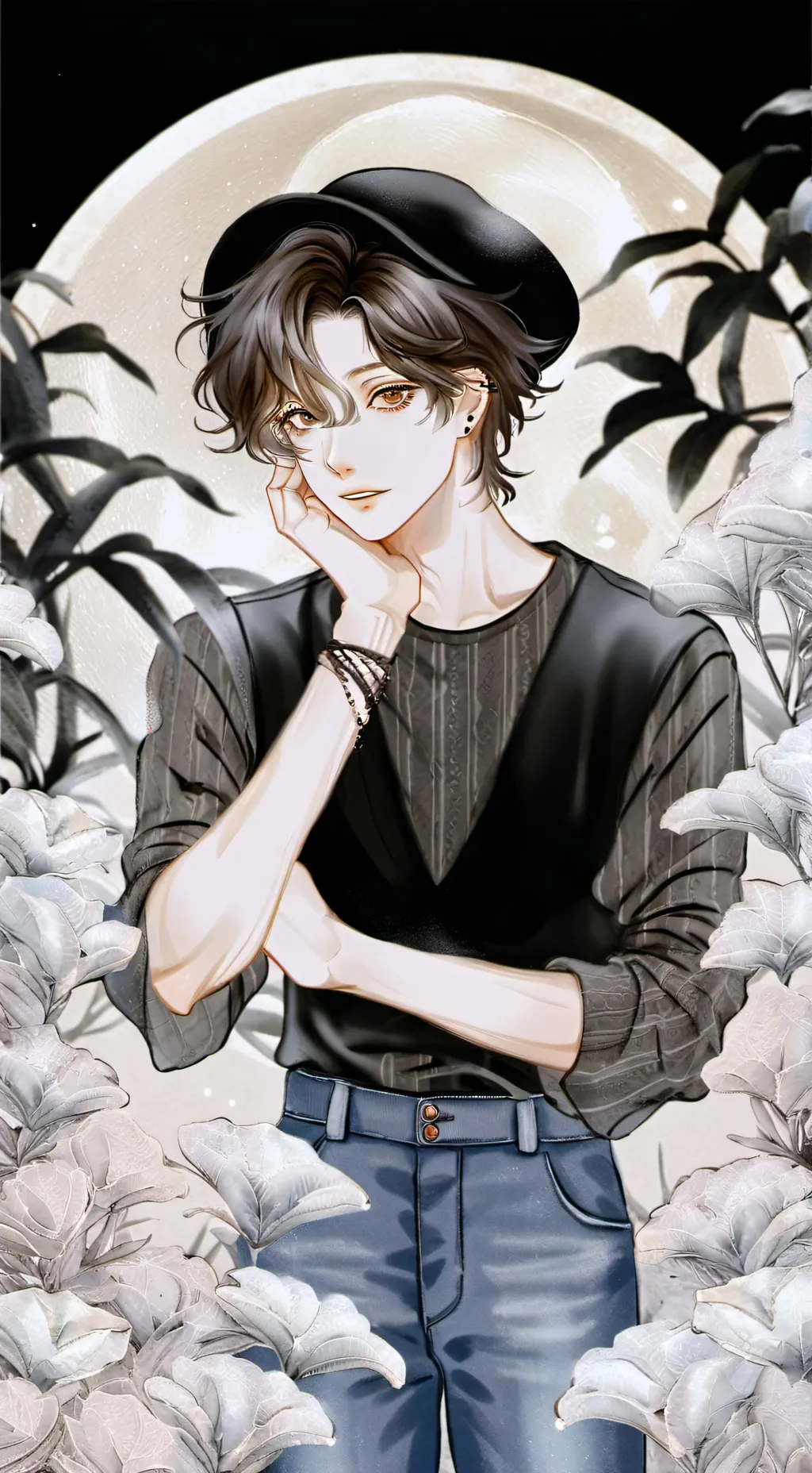 ai character: Sebastían background
