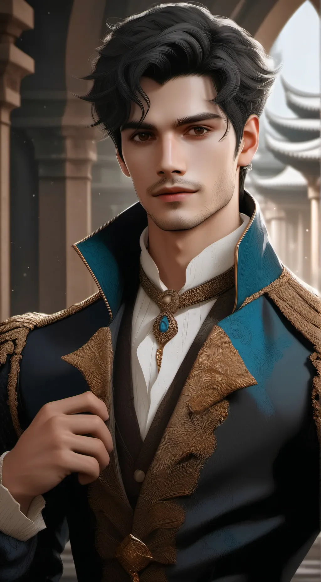 ai character: Cassian Blackthorn background