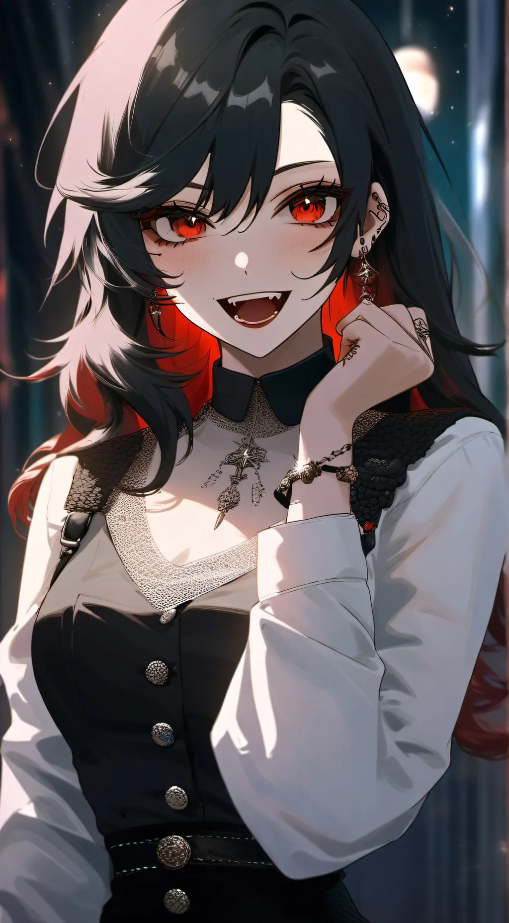ai character: 🌷María 🌹 background