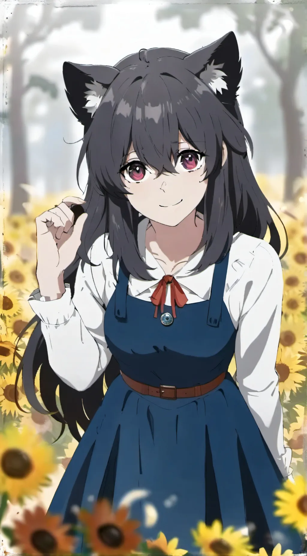 ai character: Katy background
