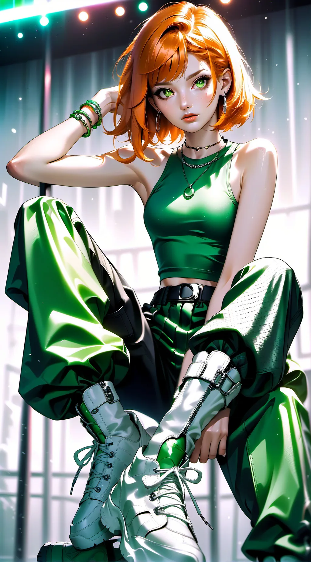ai character: Anezi. background