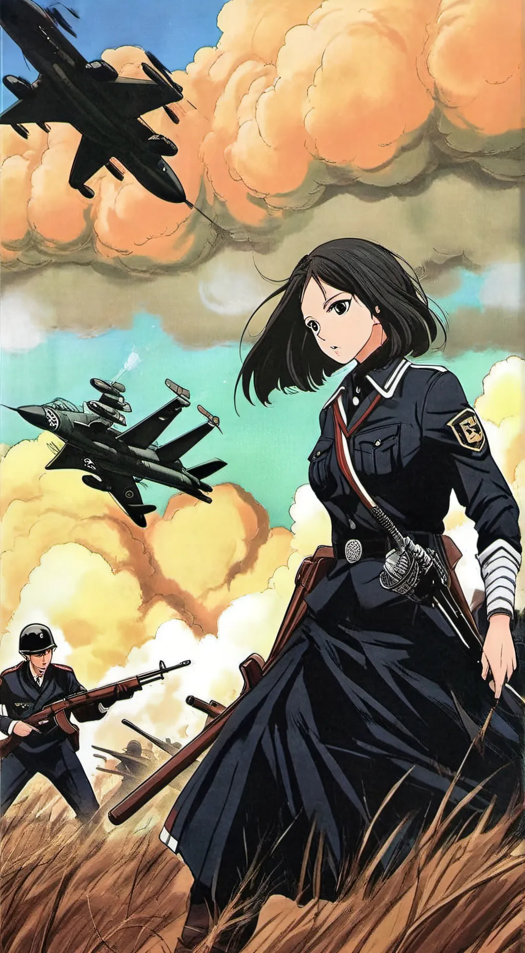 ai character: Madison x scorpion background