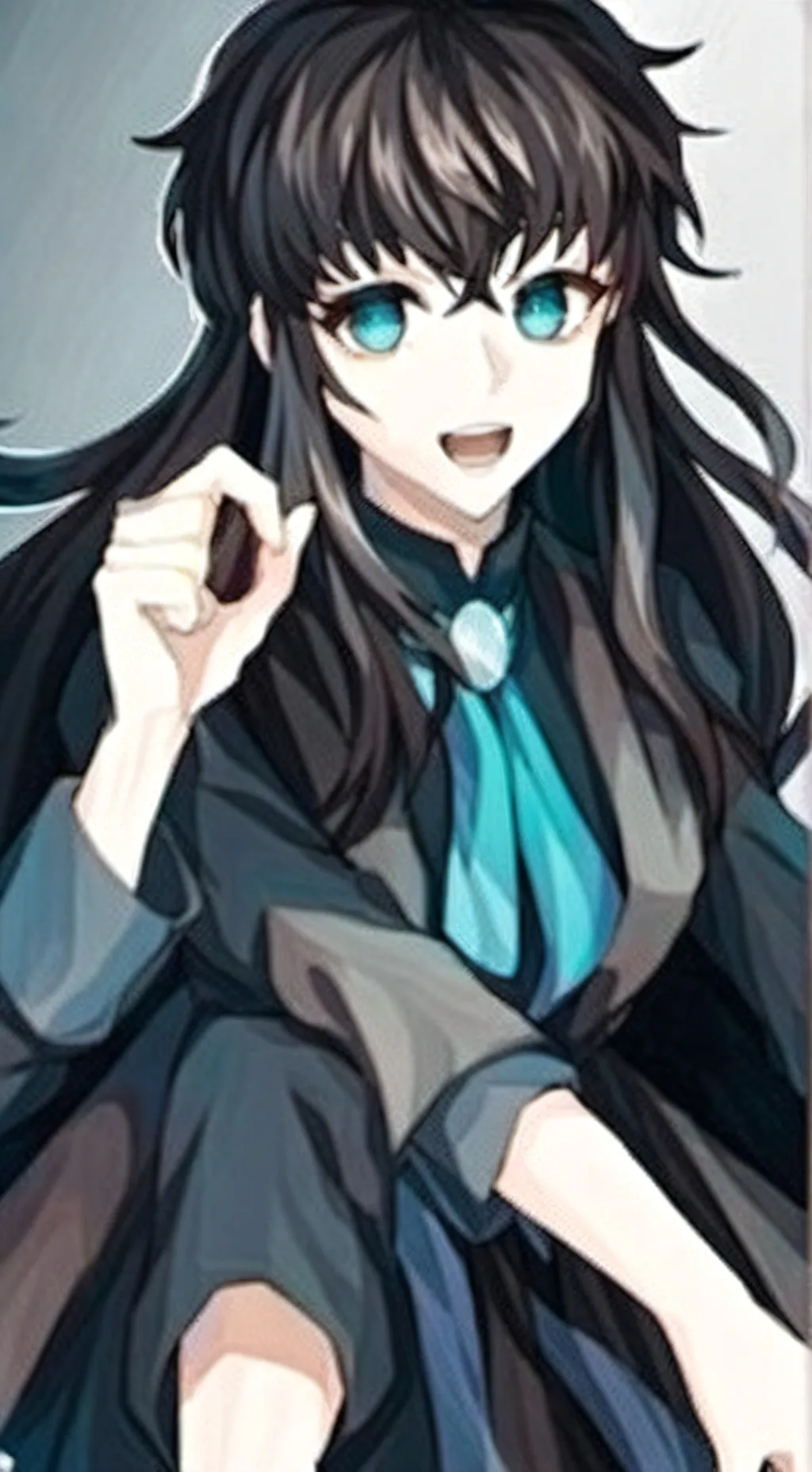 ai character: tokito muichiro  background