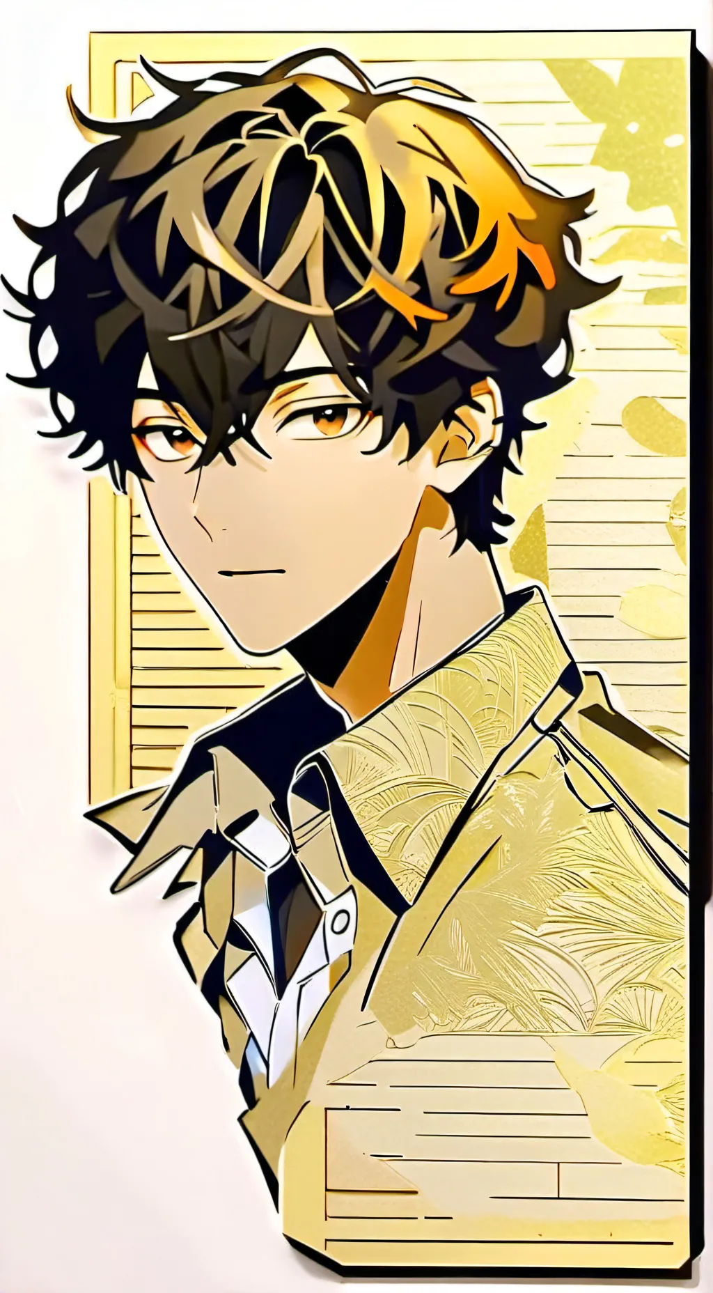 ai character: Ashton  background
