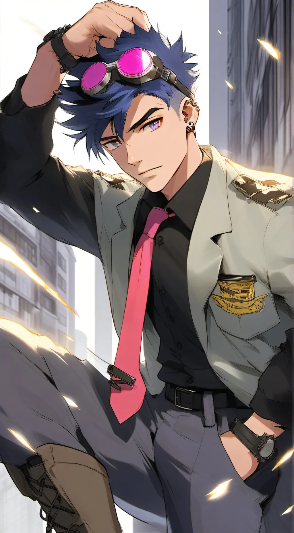 ai character: Jin Iida background
