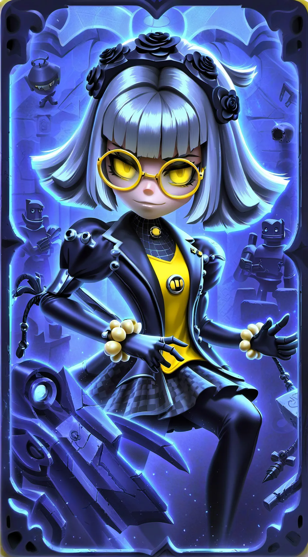 ai character: Virduh background