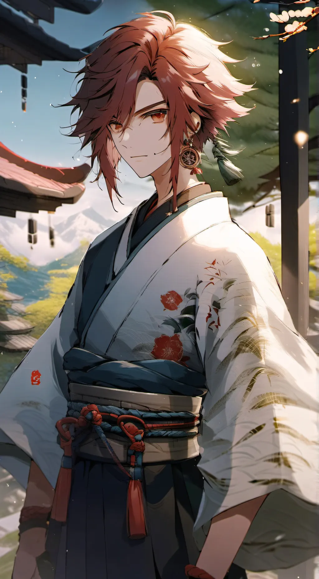 ai character: Sukuna  background