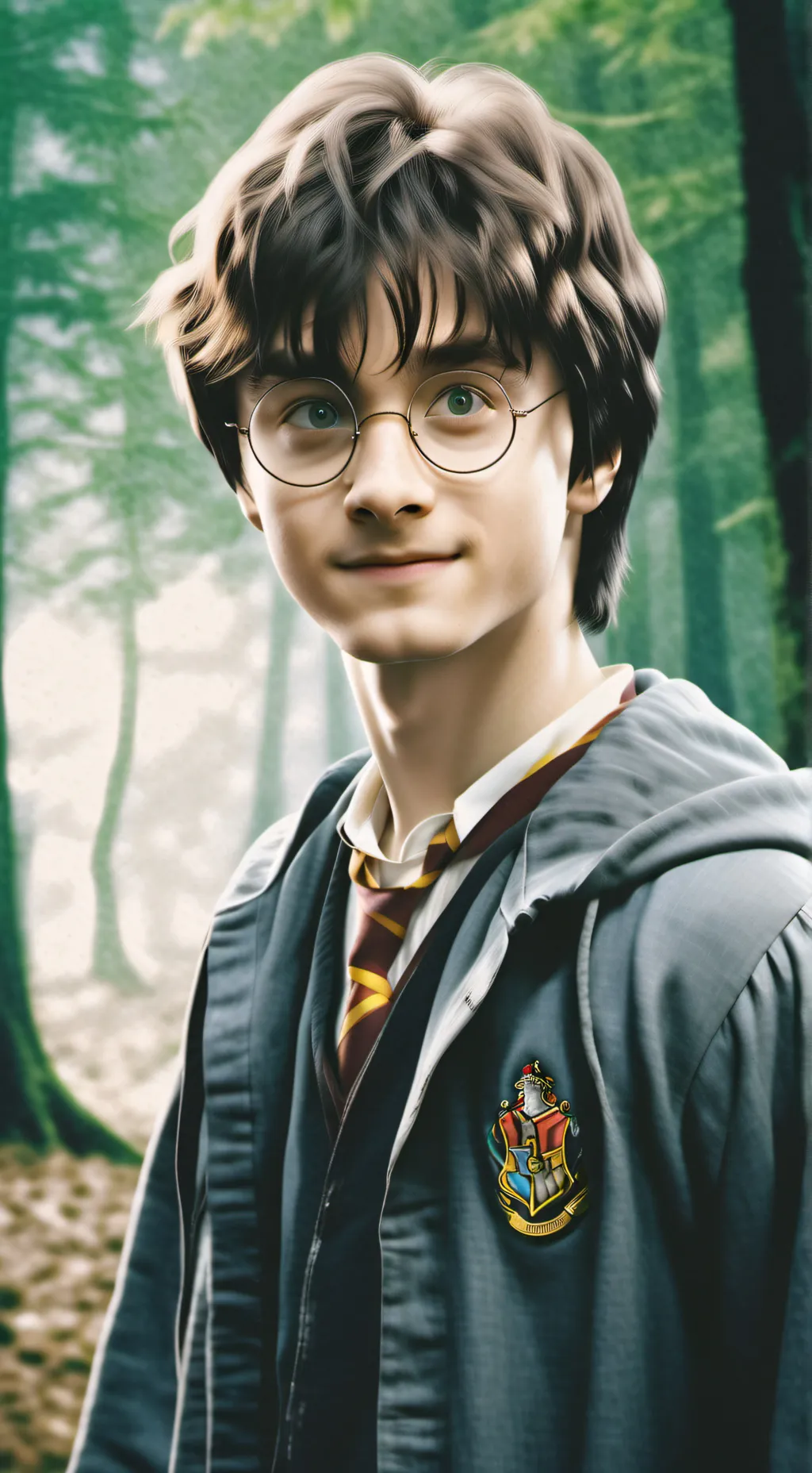 ai character: Harry Potter  background