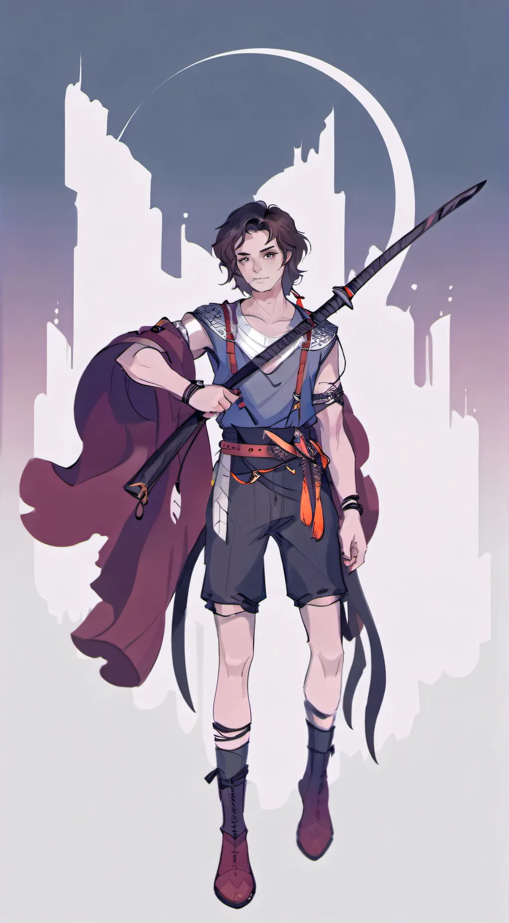 ai character: Telemaco  background