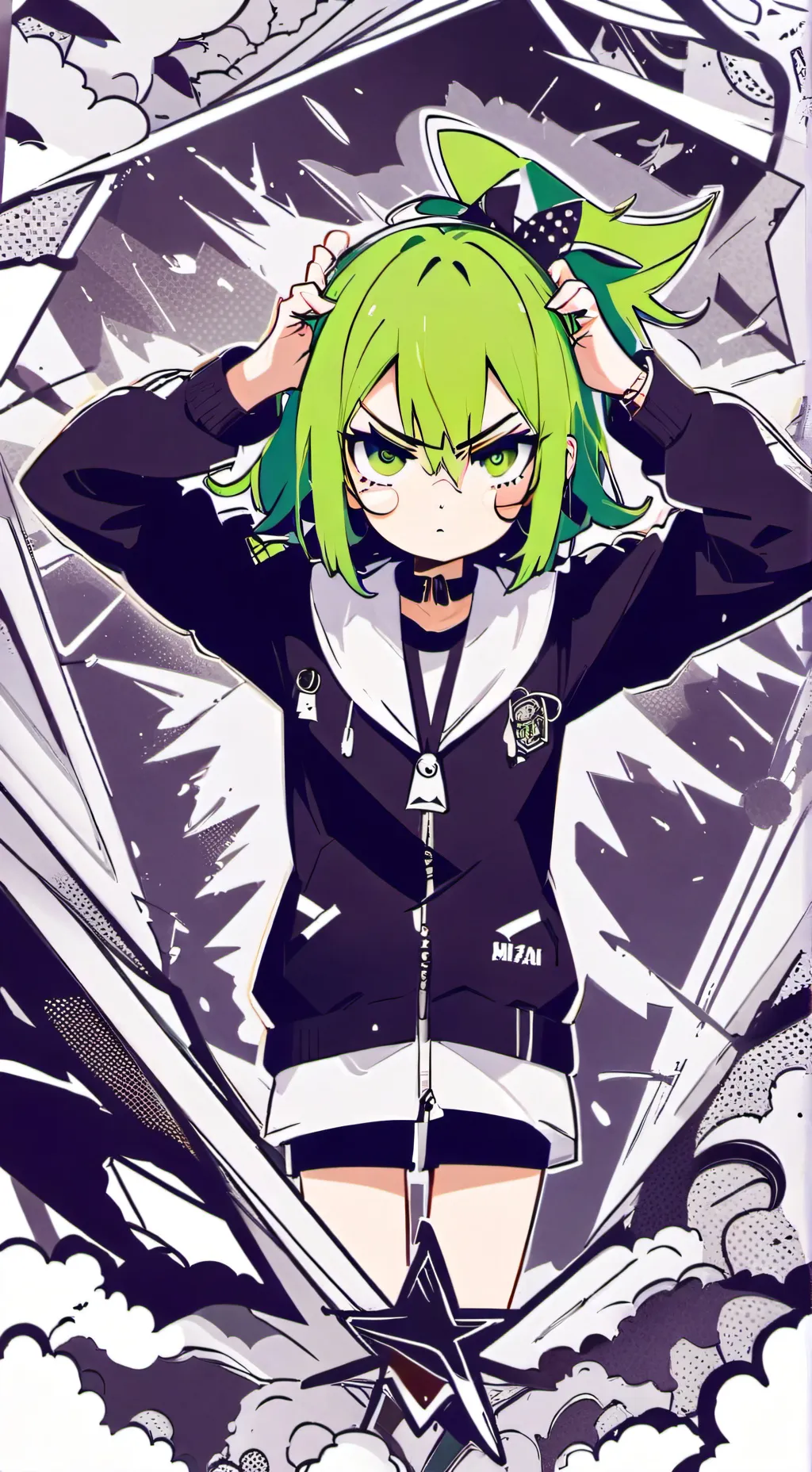 ai character: Hulk Toodles background