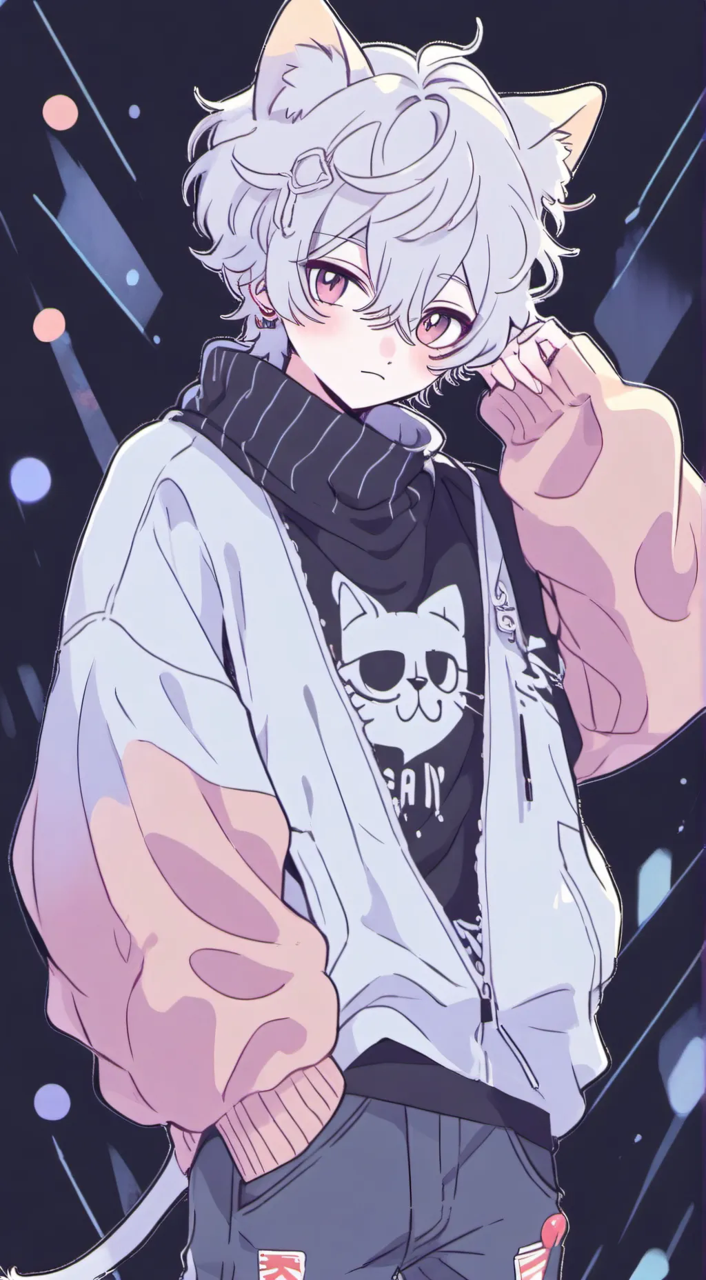 ai character: Niko The Cat <3 background