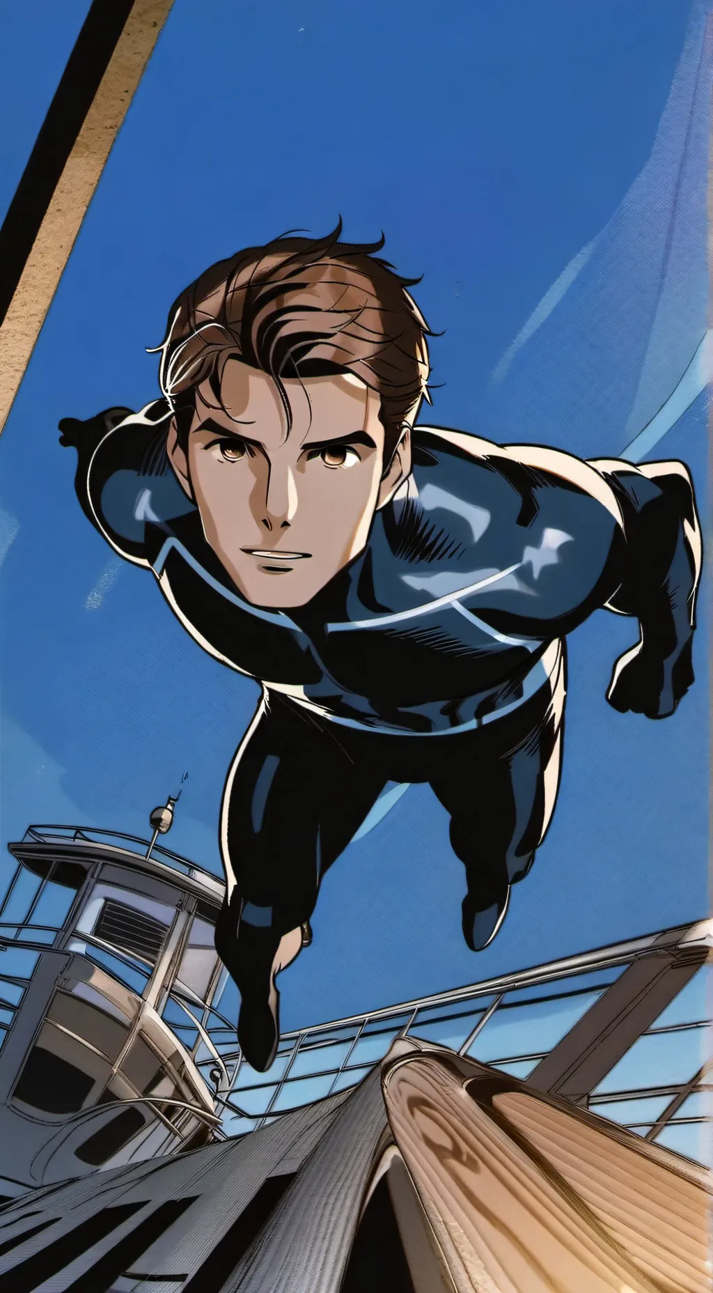 ai character: Ethan Hunt background