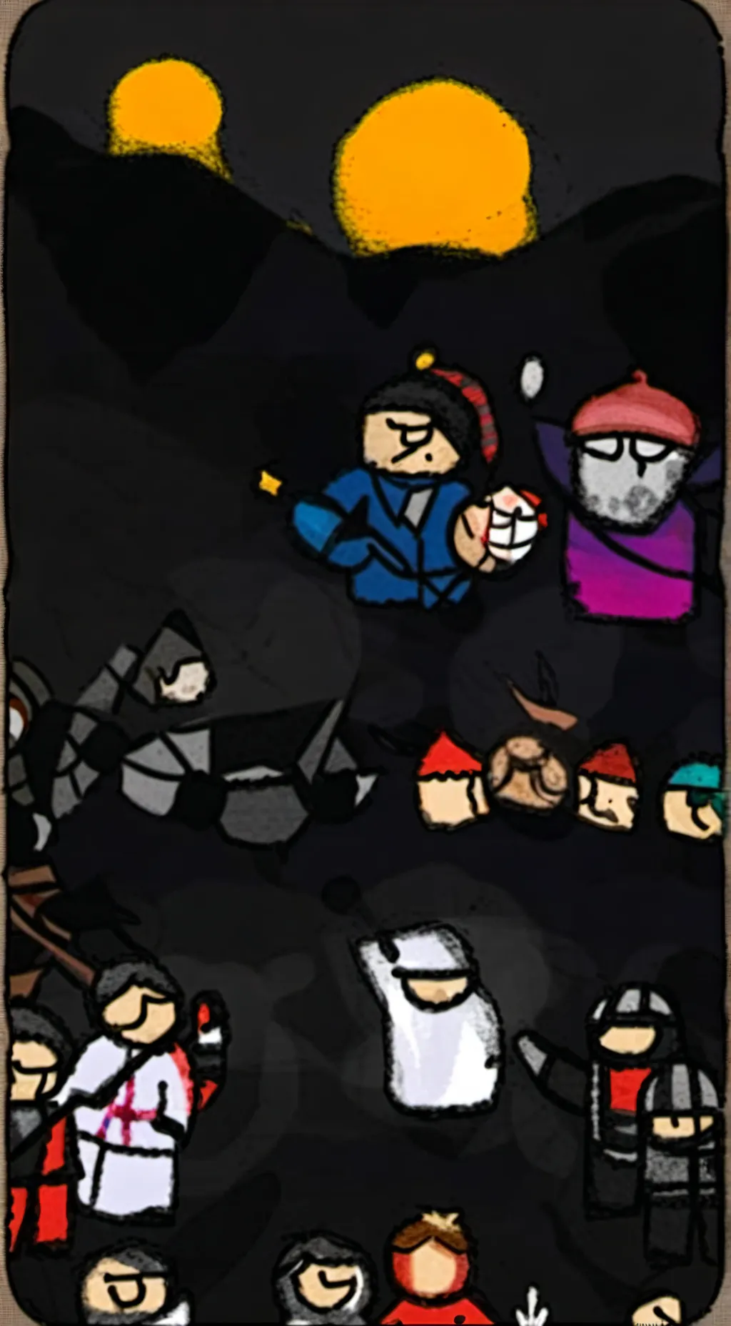 ai character: forsaken background
