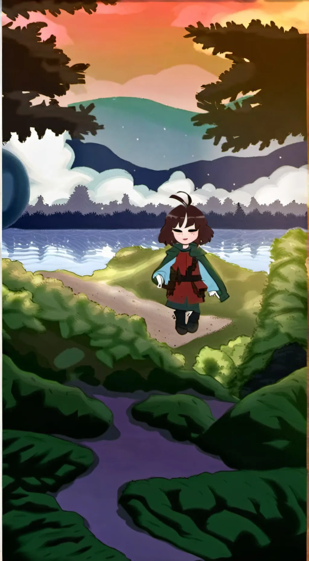 ai character: Undertale (AU) background